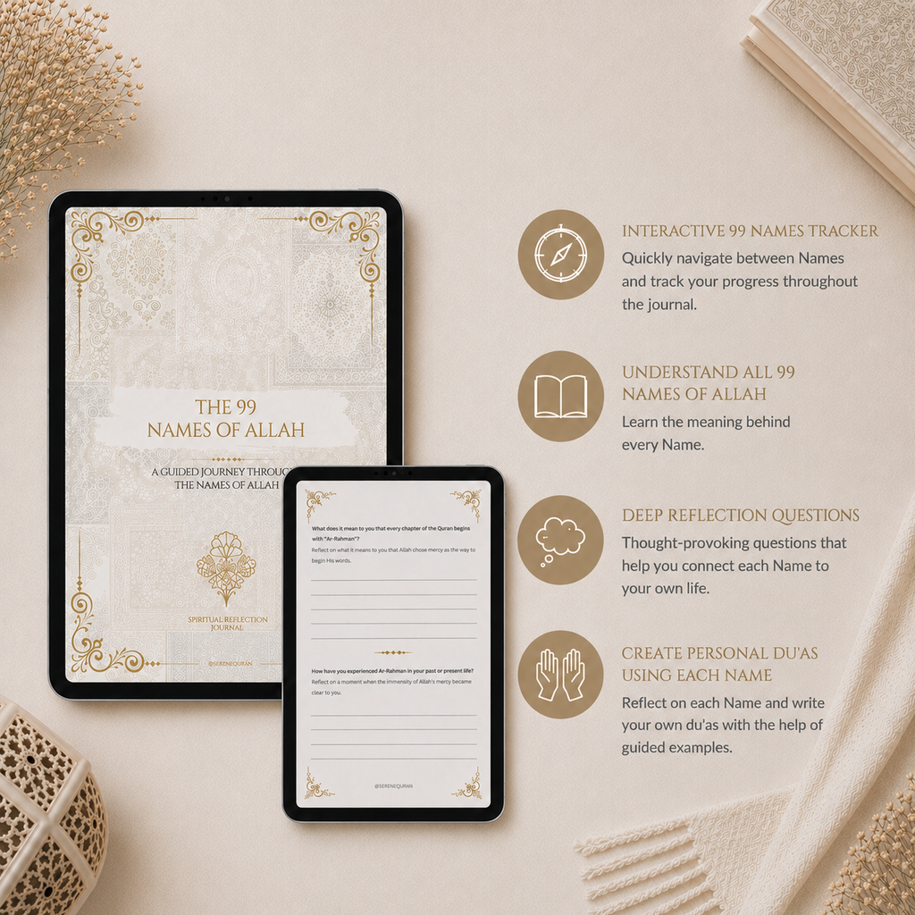 The 99 Names of Allah Reflection Journal